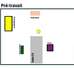 Plan d'implantation Pré-travail — Polyclinique Nassib
