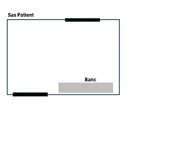 Plan d'implantation Sas Patient — Polyclinique Nassib
